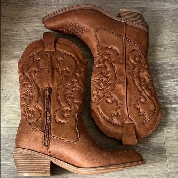 MIA Caela Western Cowboy Boots - Picture 4 of 8